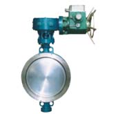 金屬密封對夾電動蝶閥